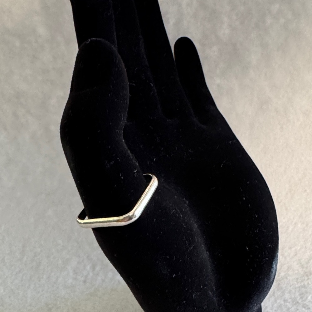 Fun and interesting Silver band Ring
